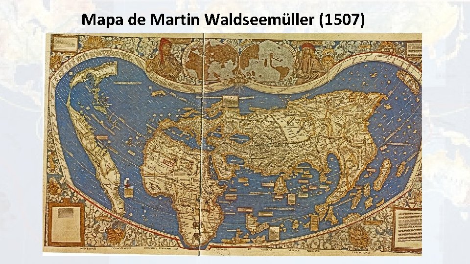 Mapa de Martin Waldseemüller (1507) 