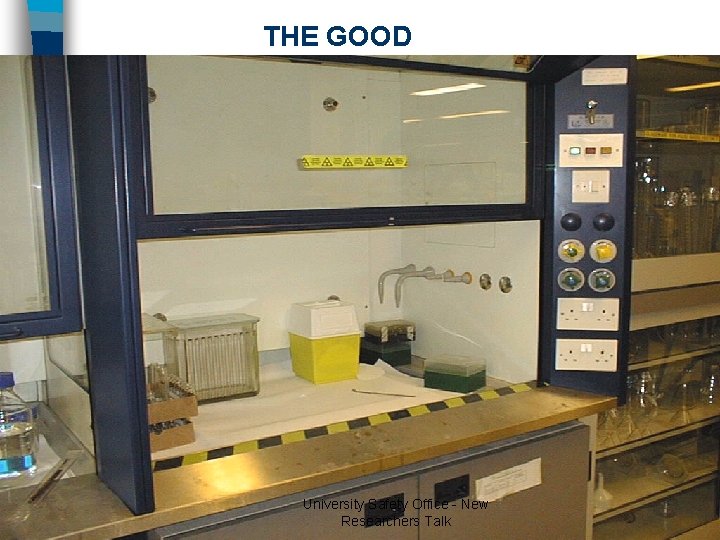 THE GOOD University Safety Office - New Researchers Talk THE GOOD University Safety Office - New Researchers Talk