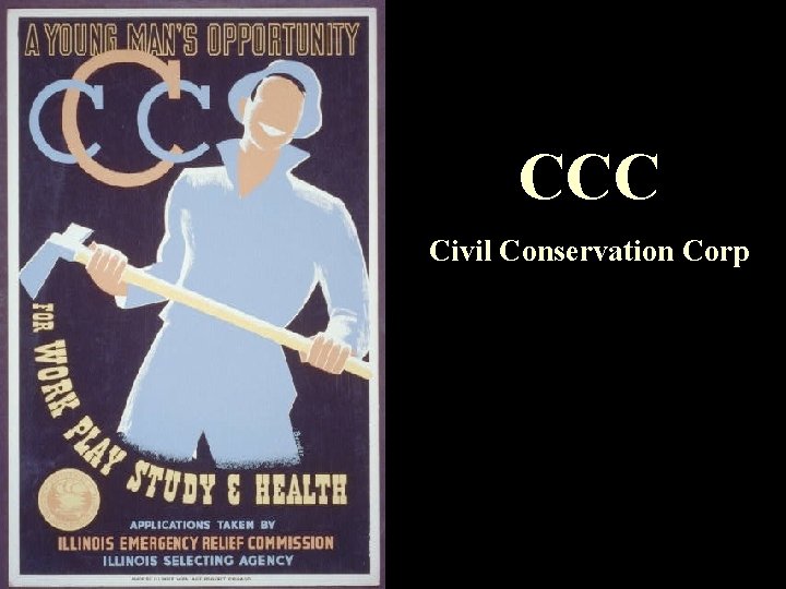 CCC Civil Conservation Corp 