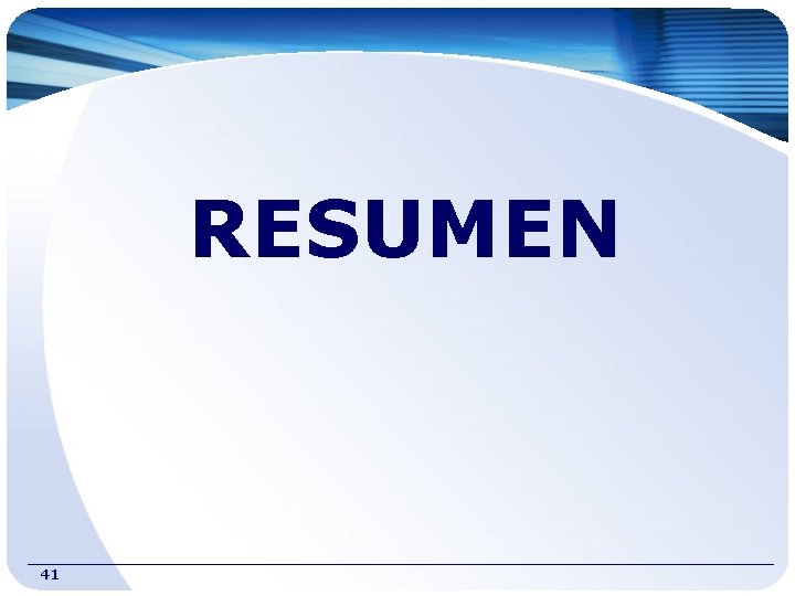 RESUMEN 41 