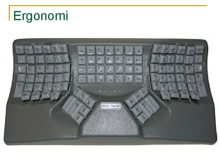 Ergonomi 