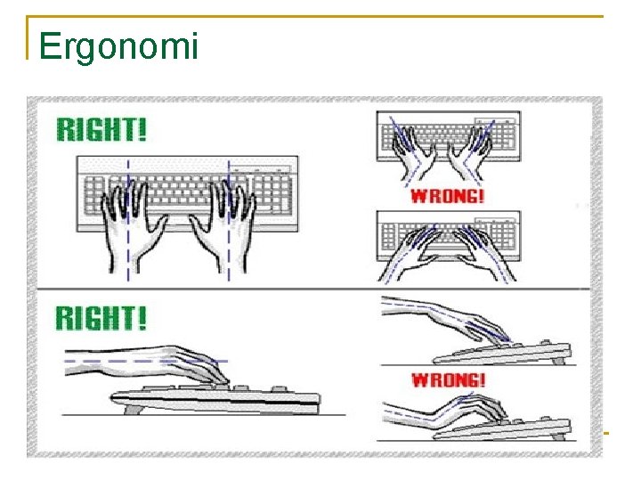 Ergonomi 