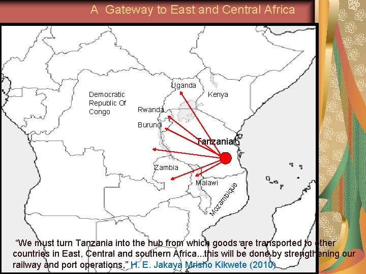 A Gateway to East and Central Africa Uganda Democratic Republic Of Congo Kenya A Gateway to East and Central Africa Uganda Democratic Republic Of Congo Kenya