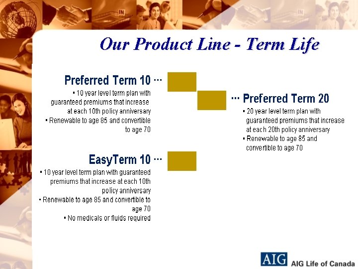 Our Product Line - Term Life 
