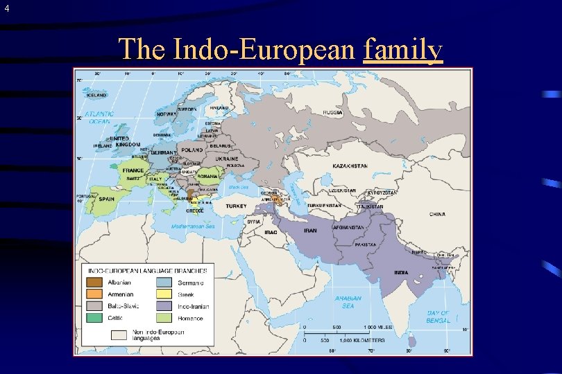 4 The Indo-European family 