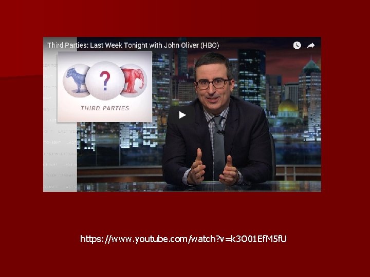 https: //www. youtube. com/watch? v=k 3 O 01 Ef. M 5 f. U 