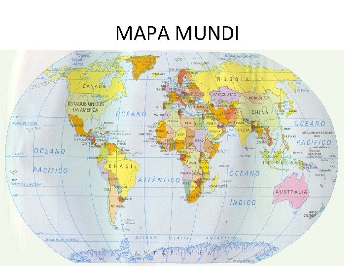 MAPA MUNDI MAPA MUNDI