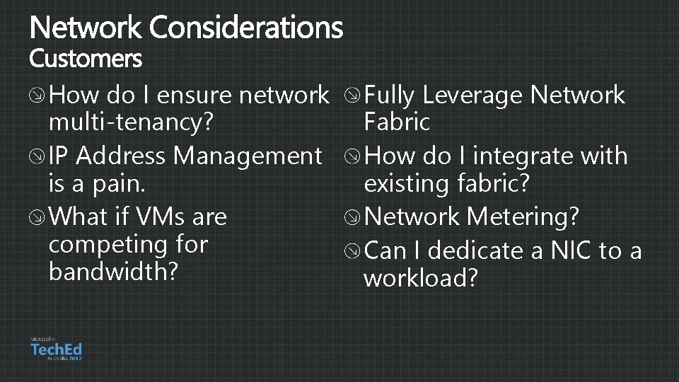 How do I ensure network multi-tenancy? IP Address Management is a pain. What if