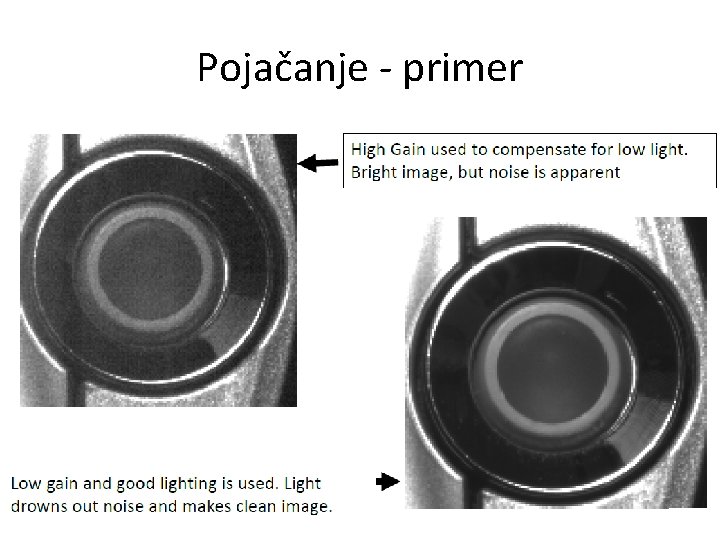 Pojačanje - primer 