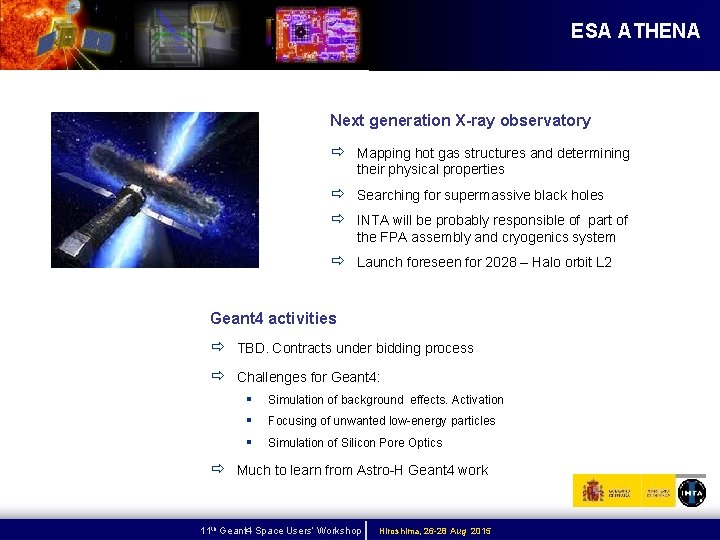 ESA ATHENA Next generation X-ray observatory ð Mapping hot gas structures and determining their