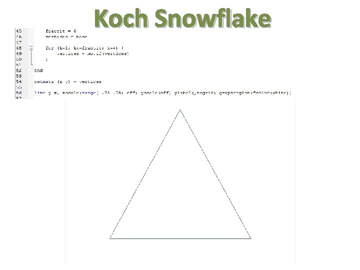 Koch Snowflake 