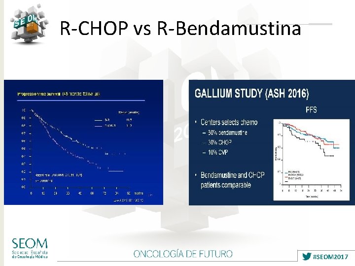 R-CHOP vs R-Bendamustina #SEOM 2017 