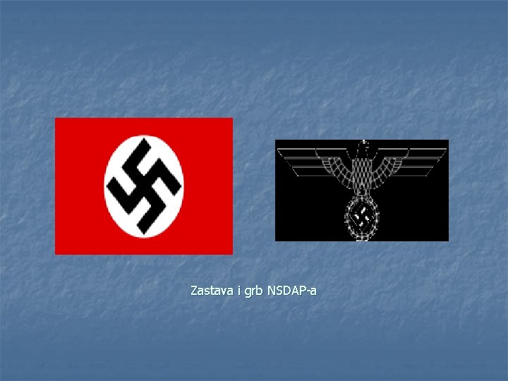 Zastava i grb NSDAP-a 