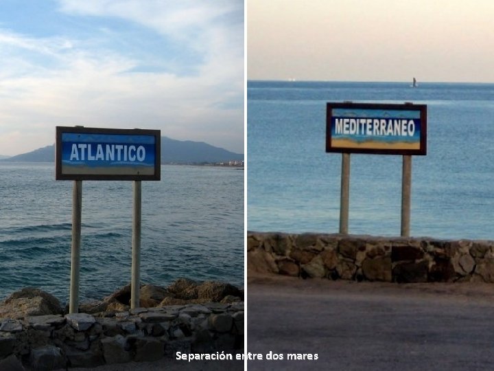 Separación entre dos mares 