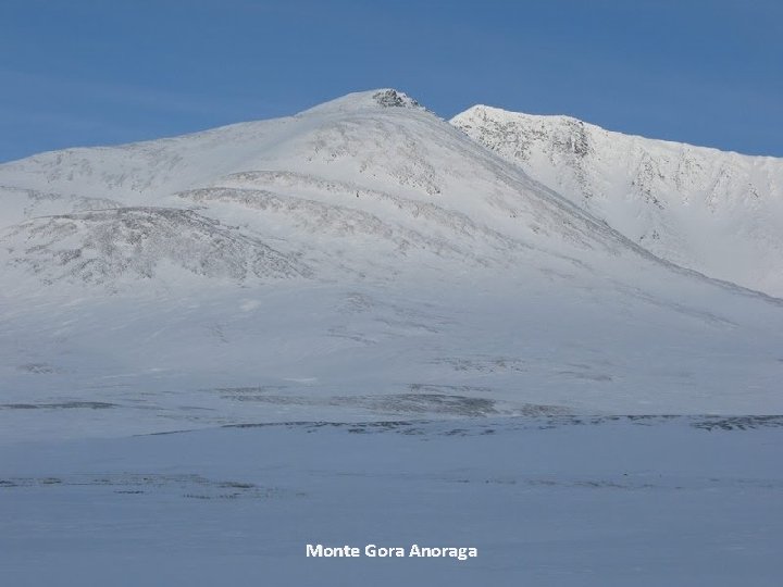 Monte Gora Anoraga 