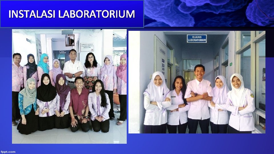 INSTALASI LABORATORIUM INSTALASI LABORATORIUM