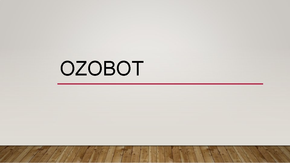 OZOBOT 
