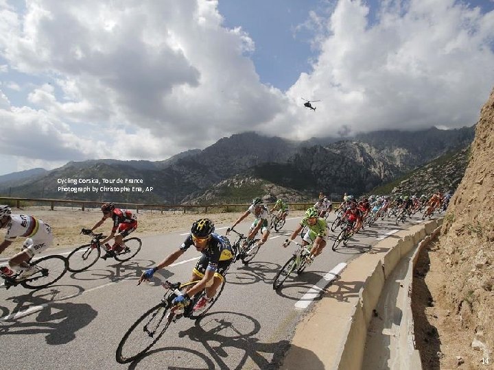 Cycling Corsica, Tour de France Photograph by Christophe Ena, AP 14 