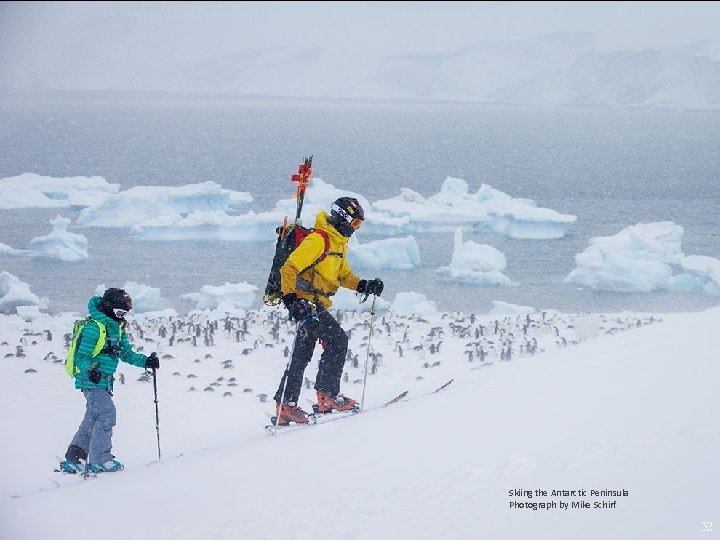 Skiing the Antarctic Peninsula Photograph by Mike Schirf 32 
