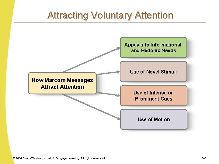 Attracting Voluntary Attention Appeals to Informational and Hedonic Needs Use of Novel Stimuli How