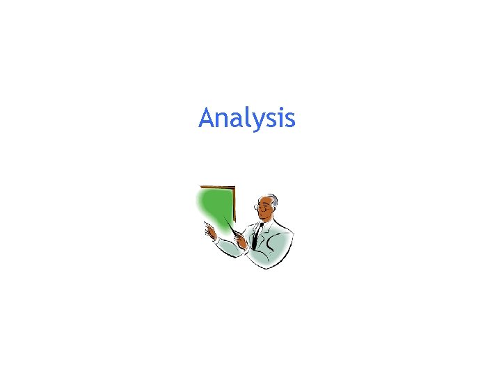 Analysis 