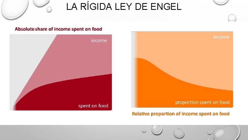 LA RÍGIDA LEY DE ENGEL LA RÍGIDA LEY DE ENGEL