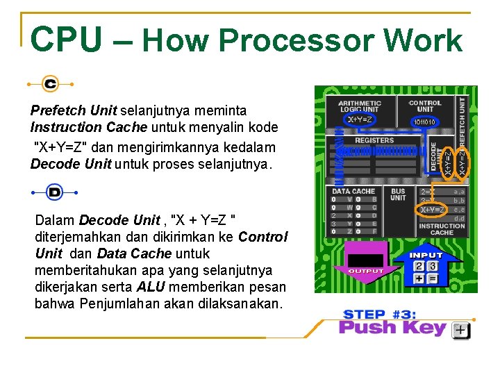 CPU – How Processor Work Prefetch Unit selanjutnya meminta Instruction Cache untuk menyalin kode