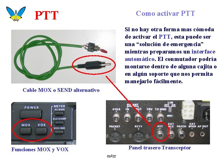 PTT Como activar PTT Si no hay otra forma mas cómoda de activar el