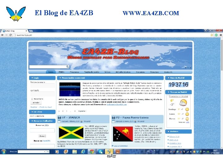 El Blog de EA 4 ZB WWW. EA 4 ZB. COM ea 4 zr