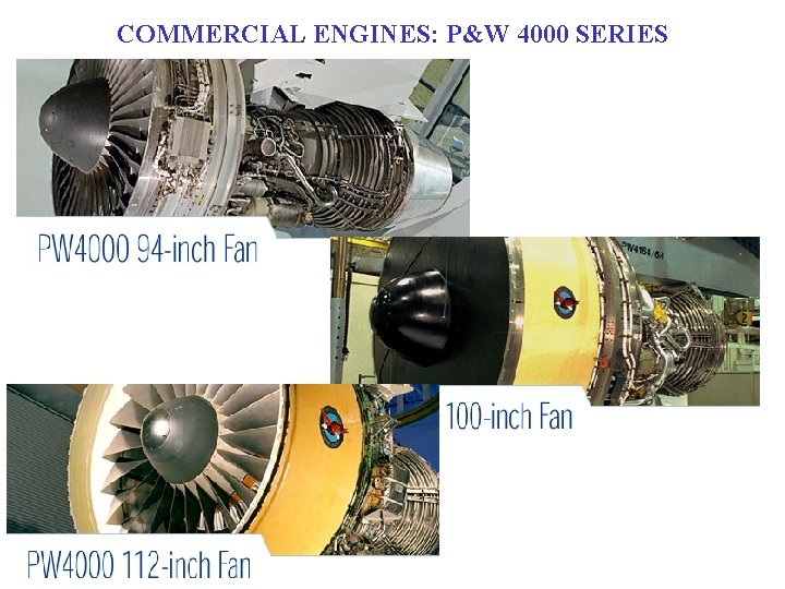 COMMERCIAL ENGINES: P&W 4000 SERIES 