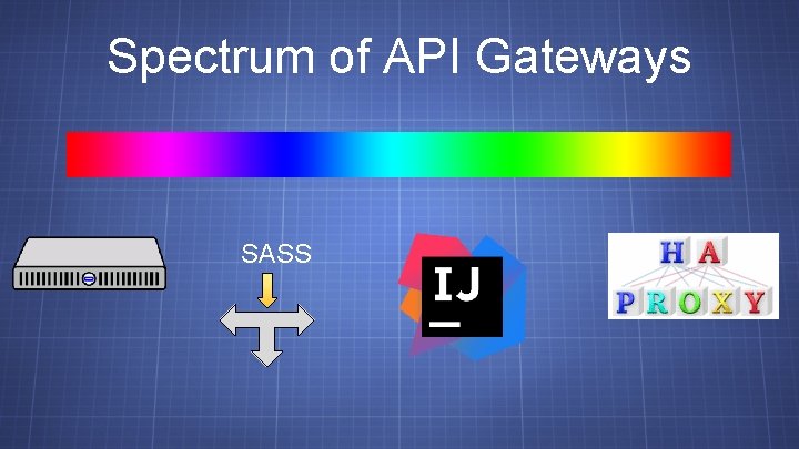 Spectrum of API Gateways SASS 
