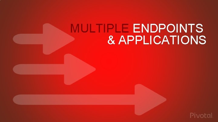 MULTIPLE ENDPOINTS & APPLICATIONS 