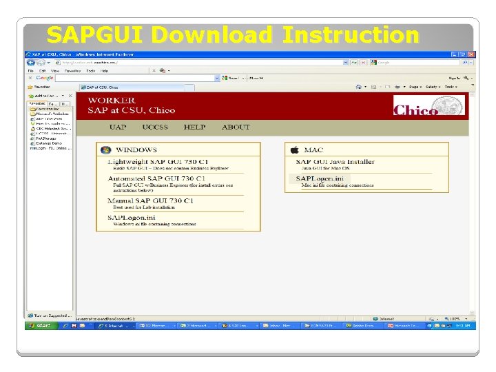 SAPGUI Download Instruction 