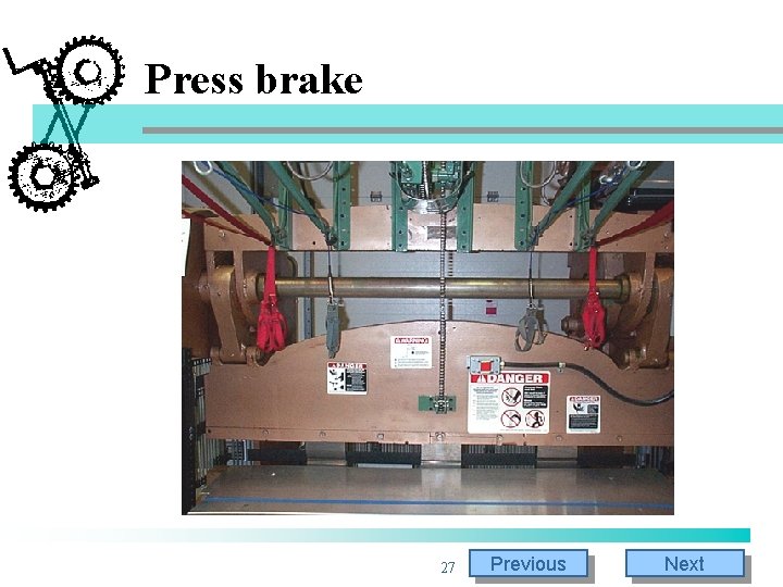 Press brake 27 Previous Next Press brake 27 Previous Next