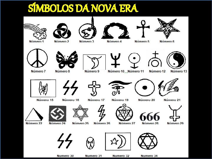 SÍMBOLOS DA NOVA ERA 