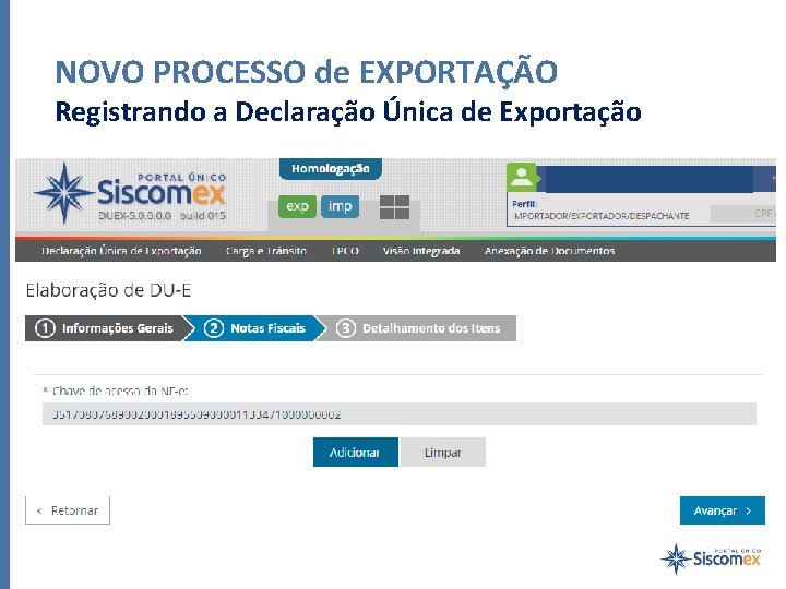 NOVO PROCESSO de EXPORTAÇÃO Registrando a Declaração Única de Exportação 