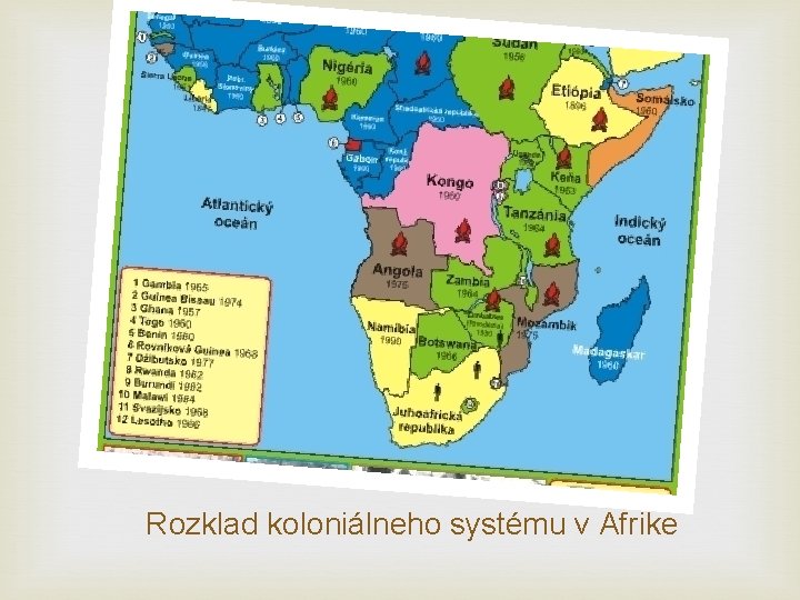 Rozklad koloniálneho systému v Afrike 