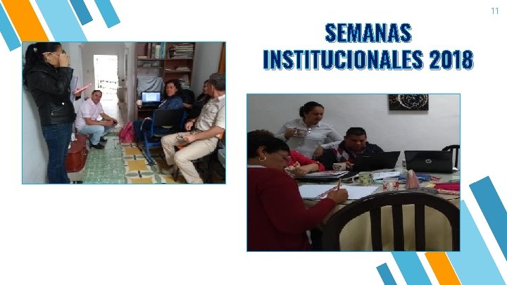SEMANAS INSTITUCIONALES 2018 11 