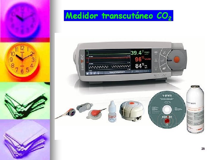 Medidor transcutáneo CO 2 28 