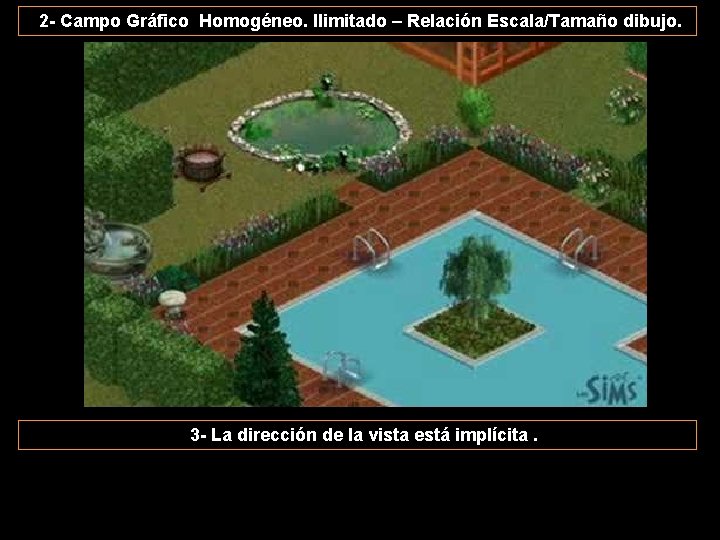 2 - Campo Gráfico Homogéneo. Ilimitado – Relación Escala/Tamaño dibujo. 3 - La dirección 2 - Campo Gráfico Homogéneo. Ilimitado – Relación Escala/Tamaño dibujo. 3 - La dirección