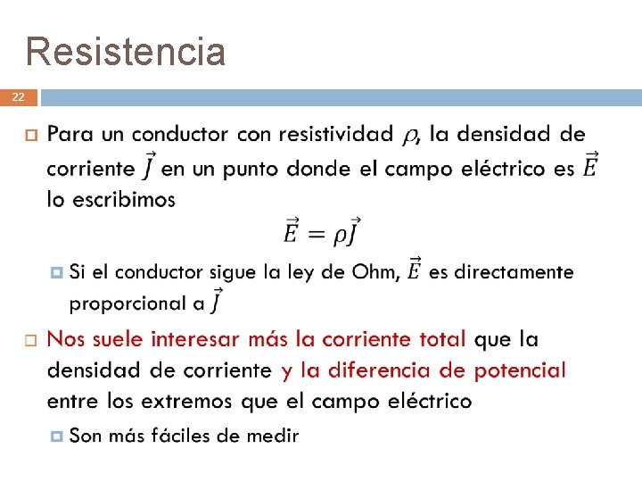 Resistencia 22 