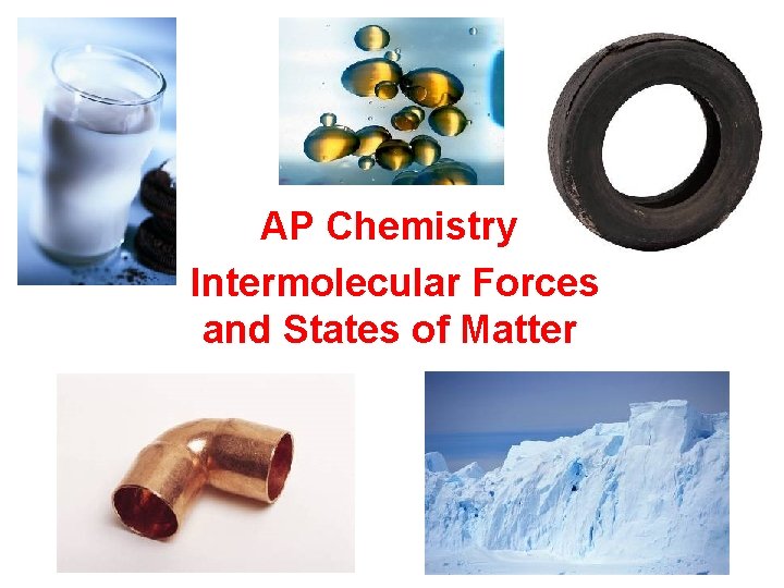 AP Chemistry Intermolecular Forces and States of Matter 