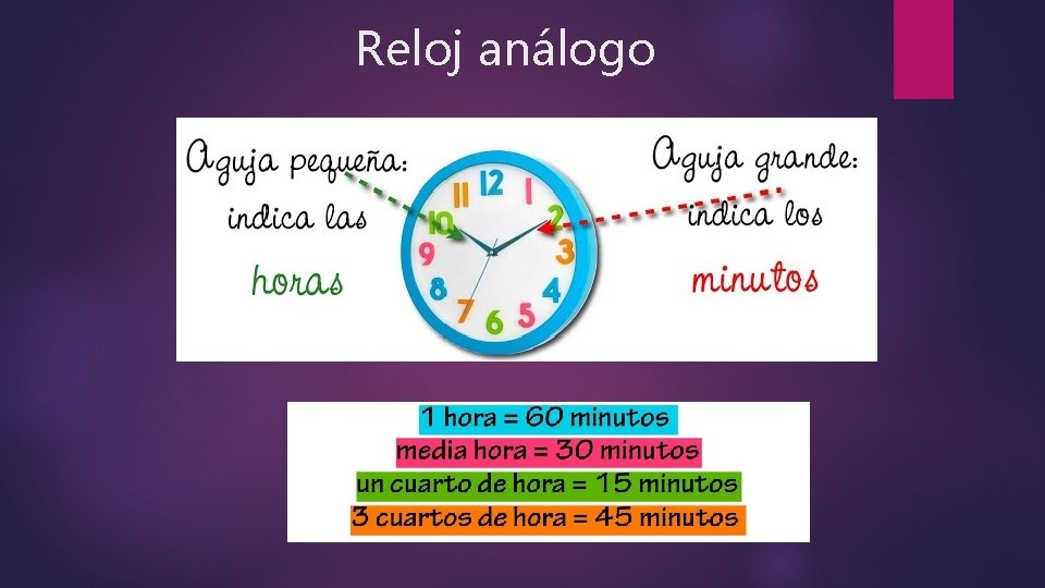 Reloj análogo 