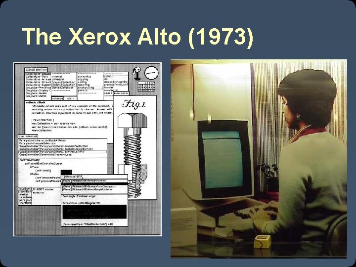 The Xerox Alto (1973) 