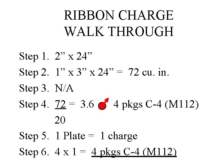 RIBBON CHARGE WALK THROUGH Step 1. Step 2. Step 3. Step 4. 2” x