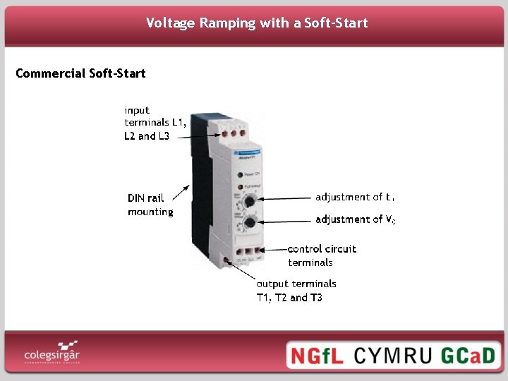 Voltage Ramping with a Soft-Start Commercial Soft-Start 