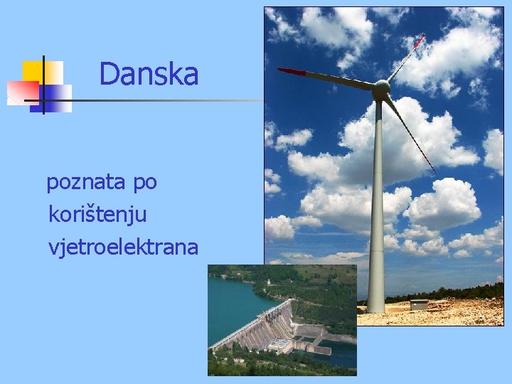 Danska poznata po korištenju vjetroelektrana 