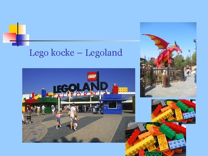 Lego kocke – Legoland 