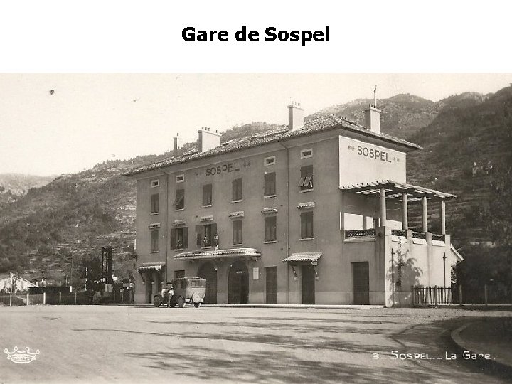 Gare de Sospel Gare de Sospel