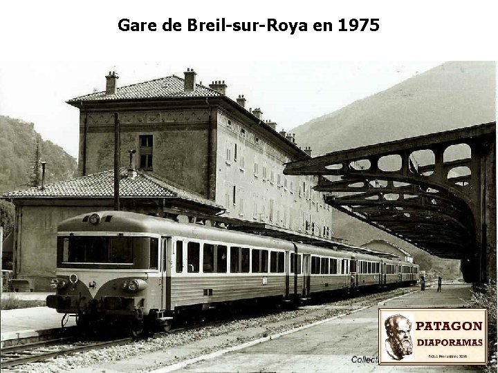 Gare de Breil-sur-Roya en 1975 Gare de Breil-sur-Roya en 1975